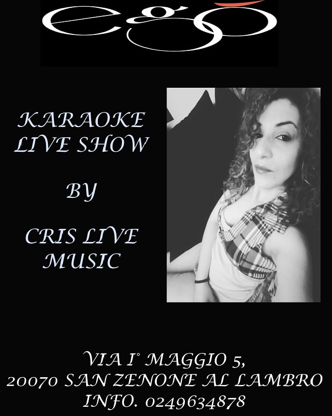 Evento Karaoke con Cris Locandina Karaoke con Cris - giovedì 2 maggio ore 21:30 - 23:30