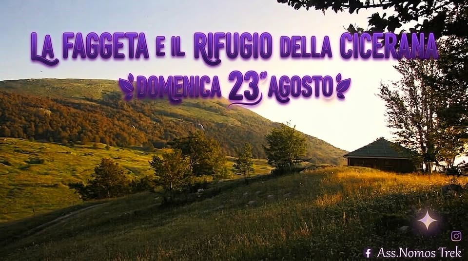 Evento La faggeta Unesco e il rifugio della Cicerana con Nomos Trek Locandina La faggeta Unesco e il rifugio della Cicerana con Nomos Trek - domenica 23 agosto ore 09:30 - 16:00