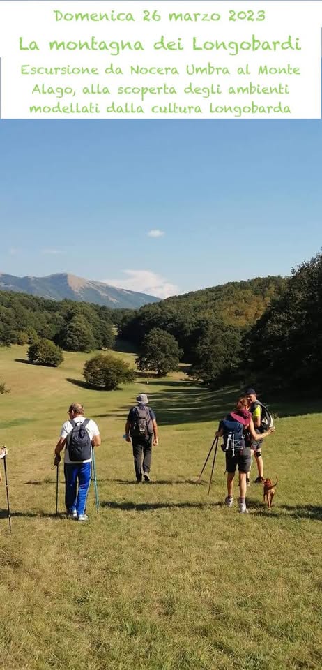 Evento La montagna dei Longobardi Locandina La montagna dei Longobardi - domenica 26 marzo ore 10:00 - 12:00