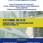 Immagine evento La sicurezza passa dal vicinato – Quattro tappe per una comunità più sicura a Gallarate (VA) La sicurezza passa dal vicinato - Quattro tappe per una comunità più sicura a Gallarate (VA) il 8 settembre - 29 settembre 2026