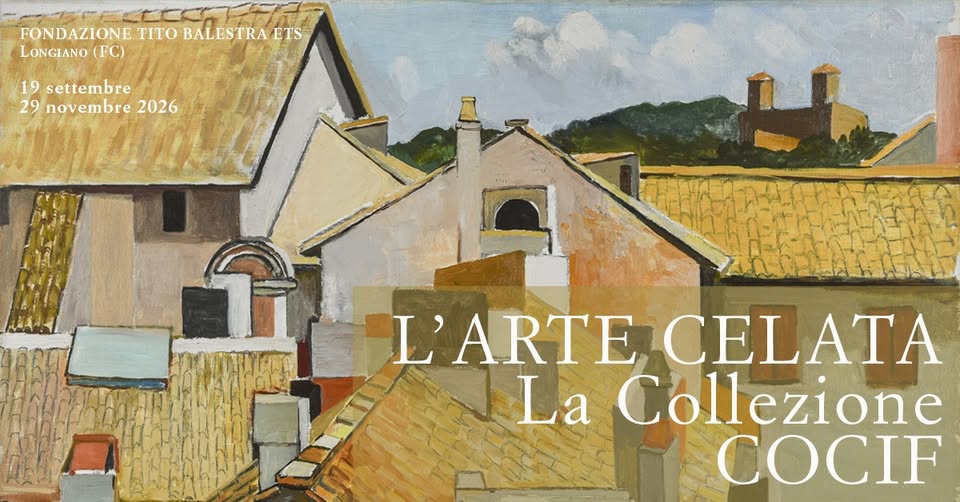 Evento L’arte celata. La collezione Cocif Locandina L’arte celata. La collezione Cocif - sabato 19 settembre ore 16:00 - 18:00