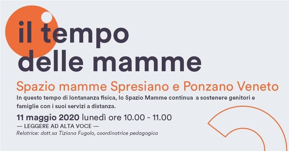 Evento Leggere ad alta voce Locandina Leggere ad alta voce - lunedì 11 maggio ore 10:00 - 11:00