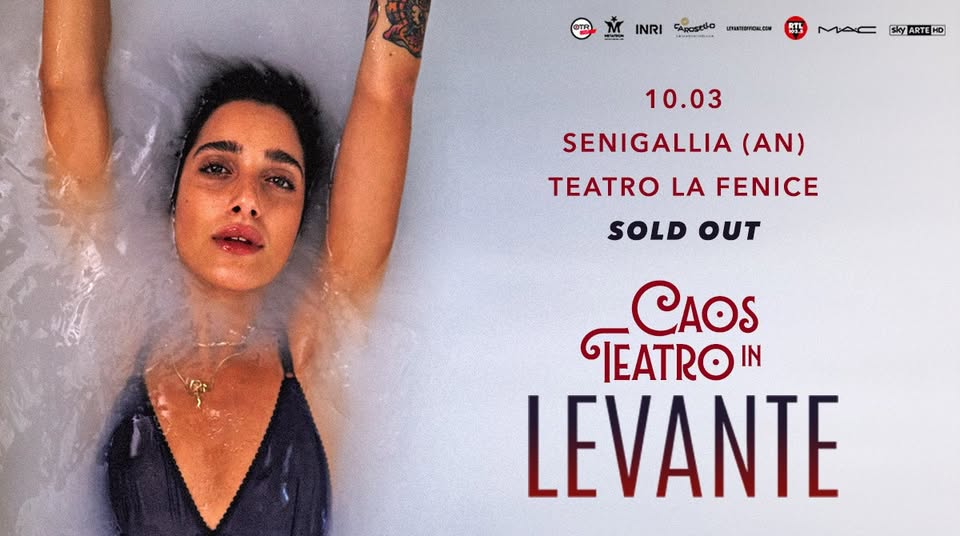 Evento Levante – Caos in Teatro Tour 2018 – Senigallia SOLD OUT Locandina Levante – Caos in Teatro Tour 2018 – Senigallia SOLD OUT - sabato 10 marzo ore 21:00 - 00:00