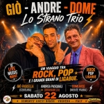 Immagine evento Lo Strano Trio At Cowboys’ Guest Ranch a Voghera (PV) Lo Strano Trio At Cowboys' Guest Ranch a Voghera (PV) il 22 agosto 2026