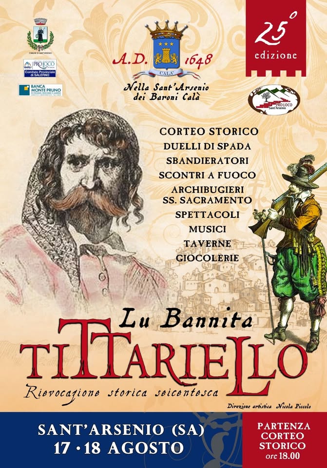 Evento Lu Bannita Tittariello Locandina Lu Bannita Tittariello - da lunedì 17 agosto - martedì 18 agosto 2026 ore 18:00 ore 23:59