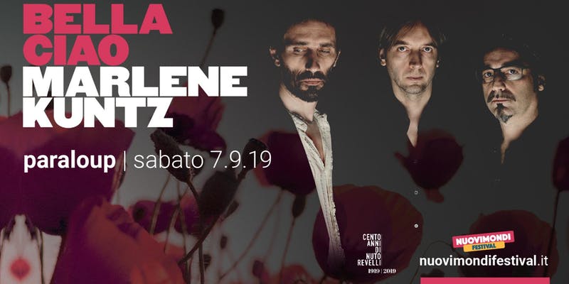 Evento Marlene Kuntz a Paraloup, CN – Anteprima Nuovi Mondi Festival Locandina Marlene Kuntz a Paraloup, CN – Anteprima Nuovi Mondi Festival - sabato 7 settembre ore 18:00 - 21:00