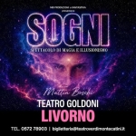 Immagine evento MATTIA BOSCHI Sogni – Spettacolo di magia e illusionismo a Livorno (LI) MATTIA BOSCHI Sogni - Spettacolo di magia e illusionismo a Livorno (LI) il 10 ottobre 2026