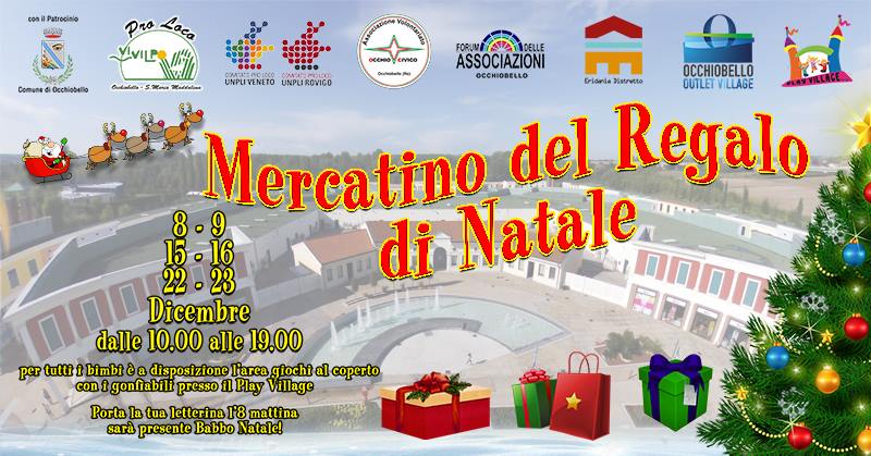Evento Mercatino Del Regalo Di Natale Locandina Mercatino Del Regalo Di Natale - da sabato 8 dicembre - domenica 9 dicembre 2018 ore 10:00 ore 19:00