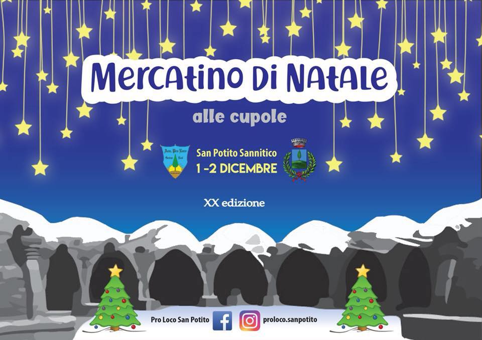 Evento Mercatino di Natale alle cupole Locandina Mercatino di Natale alle cupole - da sabato 1 dicembre - domenica 2 dicembre 2018 ore 10:00 ore 22:00