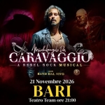 Immagine evento Michelangelo da Caravaggio – A Rock Musical al Teatro Team di Bari a Bari (BA) No photo description available.