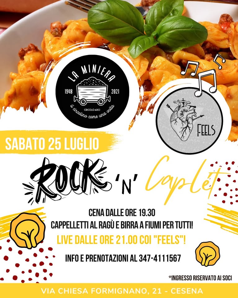 Evento Miniera in Rock Locandina Miniera in Rock - sabato 25 luglio ore 21:00 - 23:00