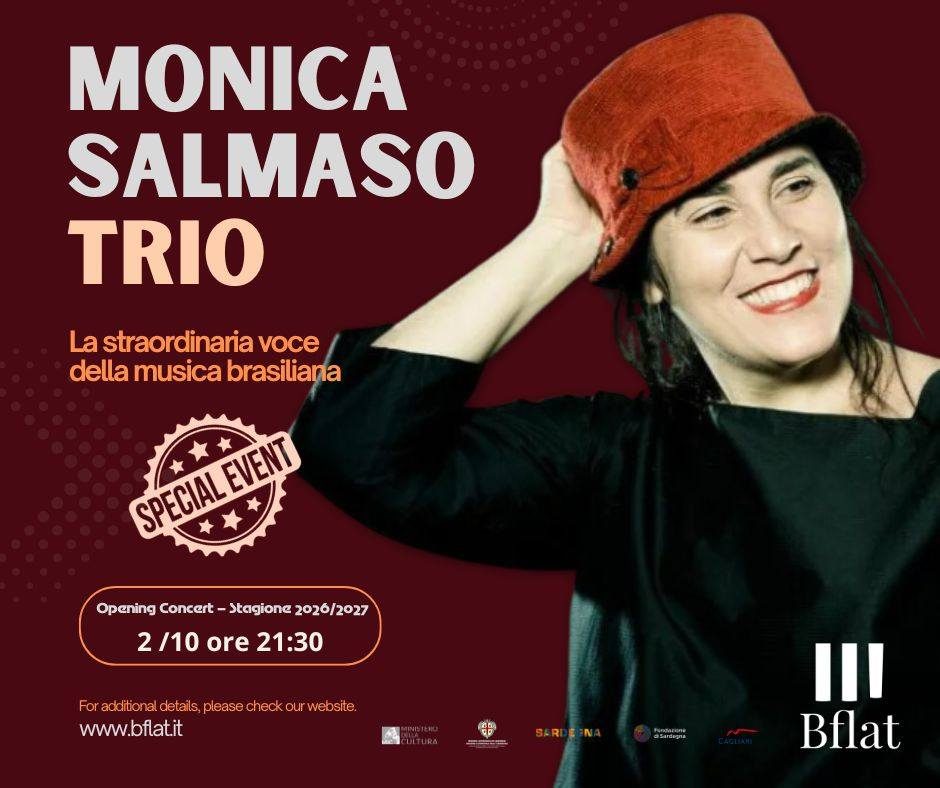 Evento Monica Salmaso Trio Special Event* Locandina Monica Salmaso Trio Special Event* - venerdì 2 ottobre ore 21:30 - 23:30