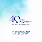 Immagine evento musicaRivafestival 2024 40a edizione a Riva del Garda e in altri luoghi del Garda Trentino a Riva del Garda (TN) No photo description available.