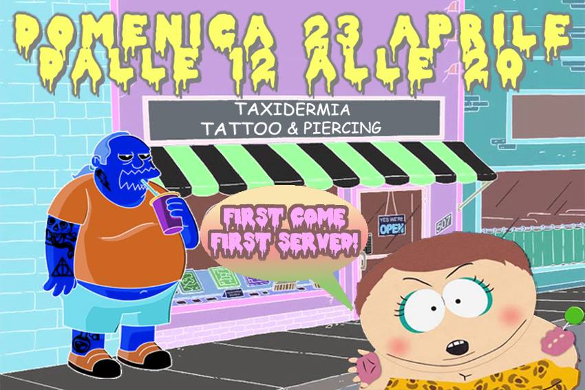 Evento Nerd Walk In – Chapter II Film & Books at Taxidermia Tattoo Locandina Nerd Walk In – Chapter II Film & Books at Taxidermia Tattoo - domenica 23 aprile ore 12:00 - 20:00