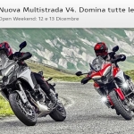 Immagine evento Nuova Multistrada V4 Open Weekend Ducati Salerno a Angri (SA) No photo description available.
