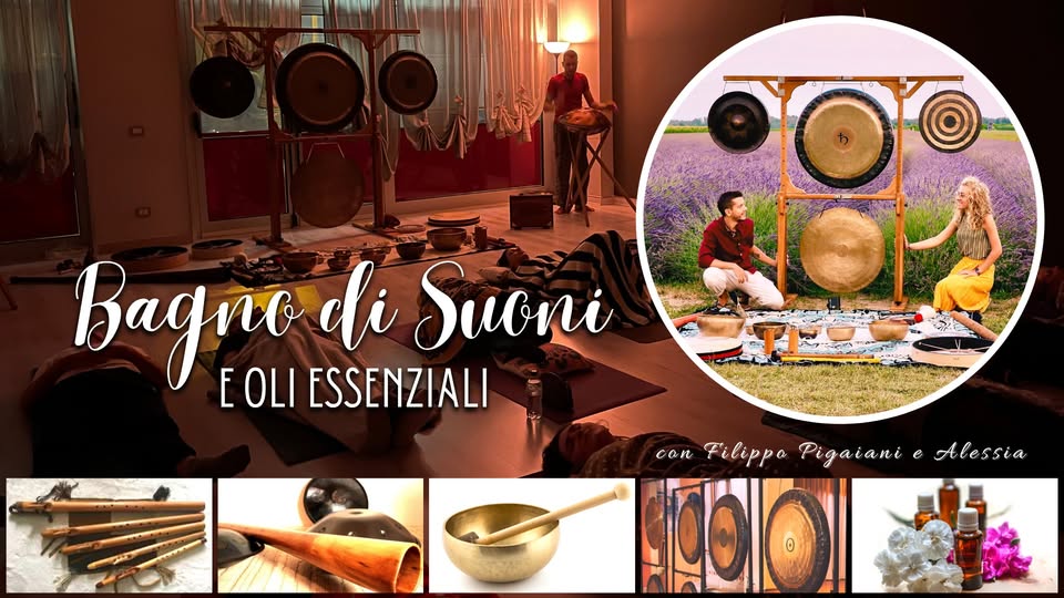 Evento Occhiobello (RO) Bagno di Suoni e Oli Essenziali – con Filippo Pigaiani e Alessia Locandina Occhiobello (RO) Bagno di Suoni e Oli Essenziali – con Filippo Pigaiani e Alessia - giovedì 4 febbraio ore 21:30 - 23:30