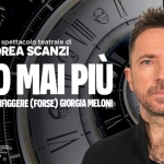 Immagine evento “ORA O MAI PIÙ” il nuovo spettacolo teatrale di Andrea Scanzi MARTINA FRANCA (TA) a Martina Franca (TA) "ORA O MAI PIÙ" il nuovo spettacolo teatrale di Andrea Scanzi MARTINA FRANCA (TA) a Martina Franca (TA) il 21 novembre 2026