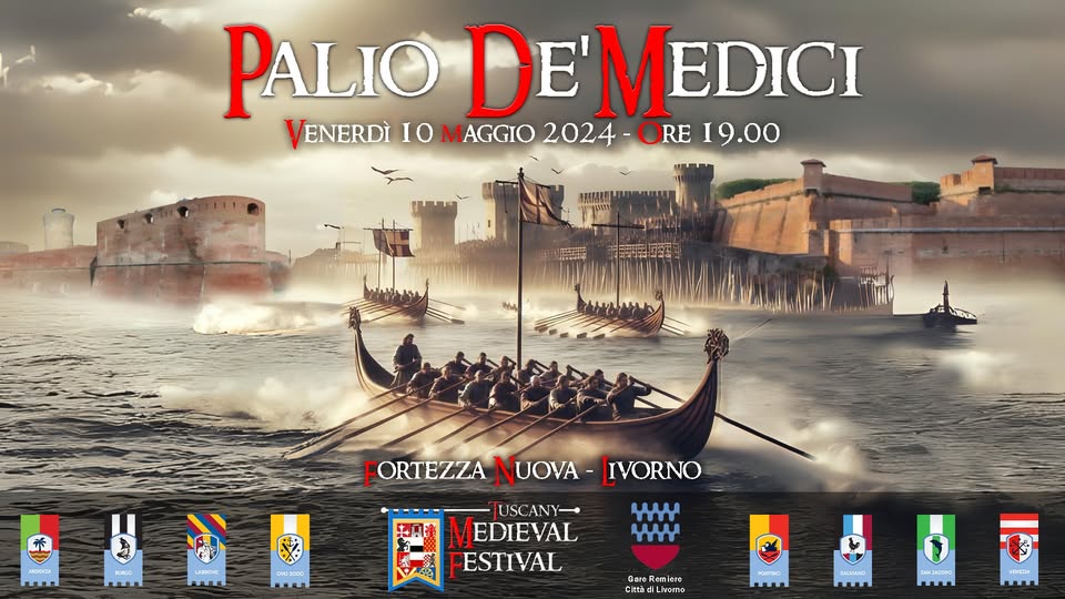 Evento Palio De’Medici al Tuscany Medieval Festival Locandina Palio De’Medici al Tuscany Medieval Festival - venerdì 10 maggio ore 19:00 - 21:00