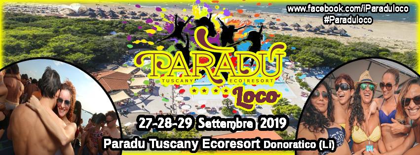 Evento Paradù Loco 2019 27 – 28 – 29 Settembre Locandina Paradù Loco 2019 27 – 28 – 29 Settembre - da venerdì 27 settembre - domenica 29 settembre 2019 ore 16:00 ore 17:00