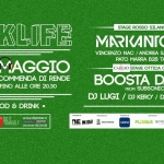 Immagine evento Parklife 2022 – 1 Maggio – Rende (CS) – Parco Fluviale Commenda a Rende (CS) No photo description available.
