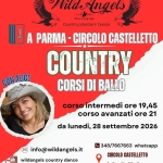 Immagine evento Parma Country, corsi a PARMA con ALICE – circolo Castelletto a Parma (PR) Parma Country, corsi a PARMA con ALICE - circolo Castelletto a Parma (PR) il 28 settembre 2026