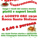 Immagine evento Passeggiata Gastronomica a Rocca Santo Stefano (RM) No photo description available.