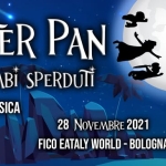 Immagine evento Peter Pan e i Bimbin Sperduti da Fico a Bologna (BO) No photo description available.
