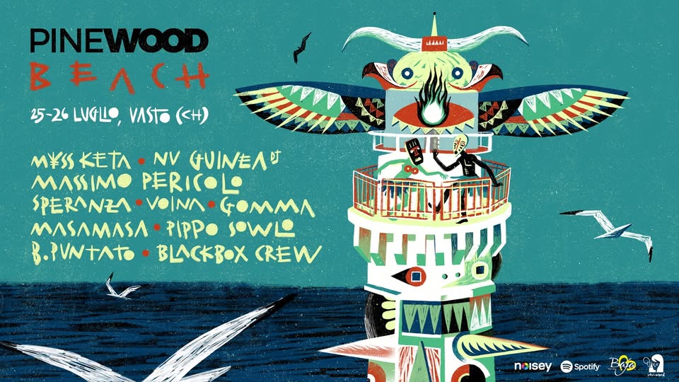 Evento Pinewood Beach 2019 Locandina Pinewood Beach 2019 - da giovedì 25 luglio - venerdì 26 luglio 2019 ore 18:00 ore 02:00