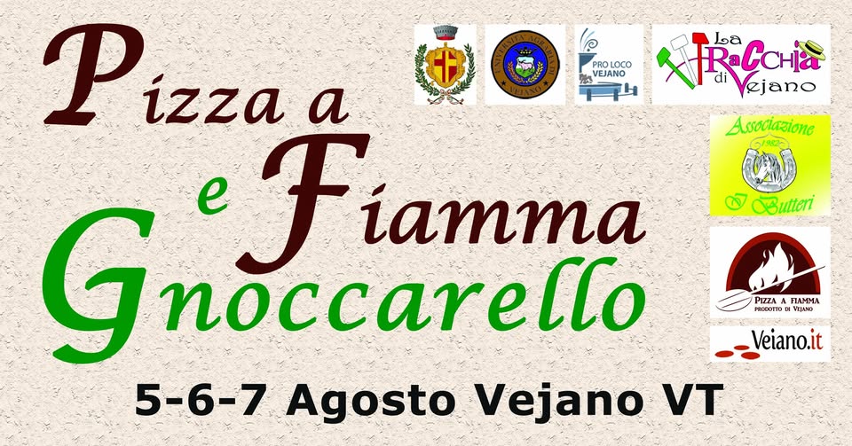 Evento Pizza a Fiamma e Gnoccarello Locandina Pizza a Fiamma e Gnoccarello - venerdì 5 agosto ore 18:00 - 21:00