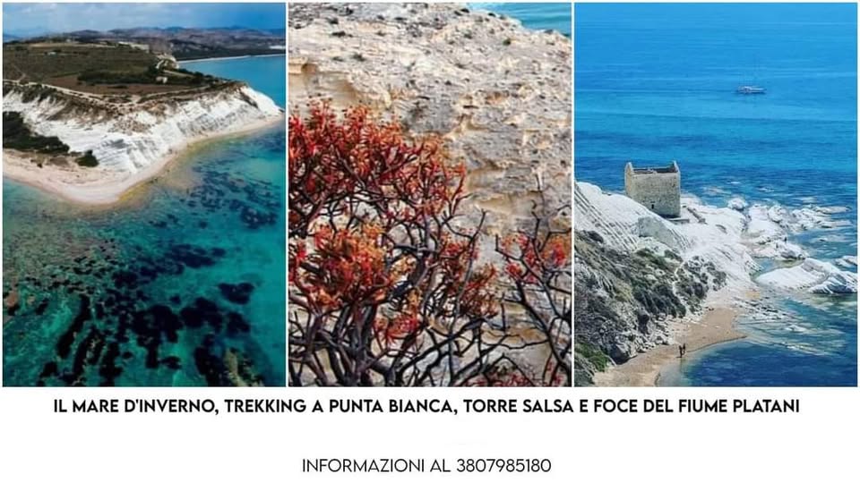 Evento Ponte dell’Immacolata Mare d’Inverno 2.0, Trekking nelle riserve naturali di Agrigento e dintorni Locandina Ponte dell’Immacolata Mare d’Inverno 2.0, Trekking nelle riserve naturali di Agrigento e dintorni - da venerdì 8 dicembre - domenica 10 dicembre 2023 ore 10:00 ore 15:00