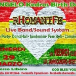 Immagine evento Reggae Party – Rhomanife & Friends Live And Sound System a Bitetto (BA) No photo description available.