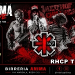 Immagine evento RHCProject – Red Hot Chili Peppers tribute @ANIMA (Cena Live) a Rosà (VI) RHCProject - Red Hot Chili Peppers tribute @ANIMA (Cena Live) a Rosà (VI) il 18 settembre 2026