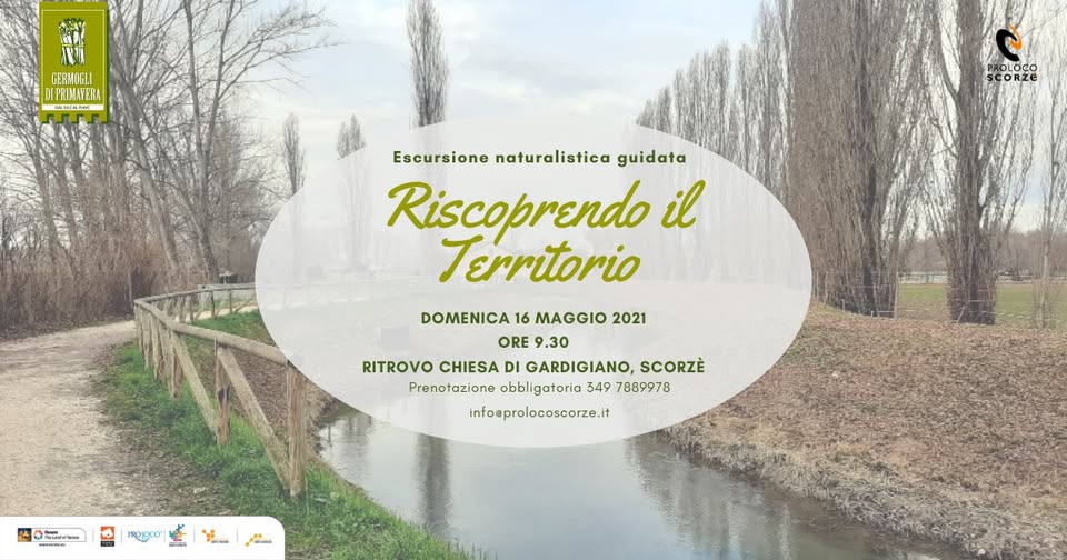 Evento Riscoprendo il Territorio Locandina Riscoprendo il Territorio - domenica 16 maggio ore 09:30 - 12:00
