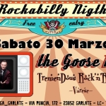 Immagine evento ROCKABILLY NIGHT con The Goose Bumps – Tortuga – Sab 30.3.2019 a Garlate (LC) No photo description available.