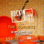 Immagine evento Rockin Riot – 04.05 – live The Hornets – DjSet Alt – Rock a Cesena (FC) No photo description available.