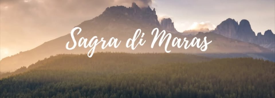 Evento Sagra di Maras 2023 Locandina Sagra di Maras 2023 - da giovedì 24 agosto - domenica 27 agosto 2023 ore 18:30 ore 14:00