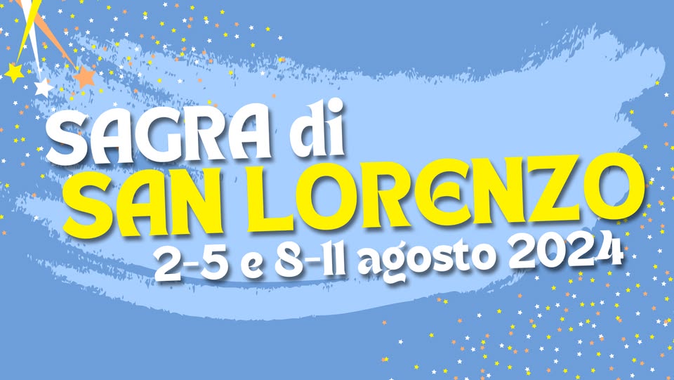 Evento Sagra Di San Lorenzo 2024 – “Festa Gnocchi De Casada” Locandina Sagra Di San Lorenzo 2024 – “Festa Gnocchi De Casada” - da venerdì 2 agosto - domenica 11 agosto 2024 ore 19:00 ore 23:45