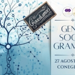 Immagine evento Serata GenoSocioGramma a Conegliano a Conegliano (TV) May be a doodle of text that says 'G (0} LETHEIOlosfera BLETHEI Olosfera 대날 Giovedi.amoci መንሪት GENO SOCIO GRAMMA ကေ်သီ 27 AGOSTO 2026 CONEGLIANO'