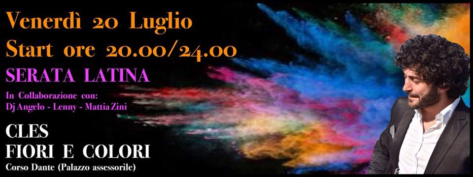 Evento Serata Latina Cles Locandina Serata Latina Cles - venerdì 20 luglio ore 20:00 - 00:00