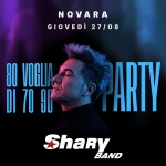 Immagine evento Sharyband Alla “Festa Al Castello”, Piazza Martiri, Novara (No) a Novara (NO) Sharyband Alla "Festa Al Castello", Piazza Martiri, Novara (No) a Novara (NO) il 27 agosto 2026