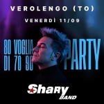 Immagine evento Sharyband Alla “Festa Patronale”, Piazza Iv Novembre, Verolengo (To) a Verolengo (TO) Sharyband Alla "Festa Patronale", Piazza Iv Novembre, Verolengo (To) a Verolengo (TO) il 11 settembre 2026