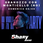 Immagine evento Sharyband Alla “Sagra Del Gorgonzola”, Area Feste, Centro Sportivo,Granozzo Con Monticello (No) a Granozzo (NO) Sharyband Alla "Sagra Del Gorgonzola", Area Feste, Centro Sportivo,Granozzo Con Monticello (No) a Granozzo (NO) il 6 settembre 2026