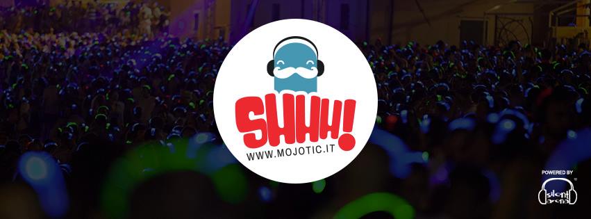Evento Shhh!18 Silent Disco Locandina Shhh!18 Silent Disco - venerdì 3 agosto ore 21:00 - 03:00