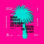 Immagine evento Social Music Park – Jesolo DAY NIGHT w – Nina Kraviz, Deborah De Luca, Kevin De Vries, Olympe a Jesolo (VE) No photo description available.