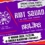 Immagine evento Spring Lethal Party pt.2 – With… Riot Squad, Bislers, Mad Cow Sins. a Ferrara (FE) No photo description available.
