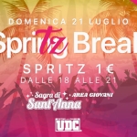 Immagine evento Spritz Break – Spritz E 1,00 – Area Giovani Casoni Mussolente a Mussolente (VI) No photo description available.