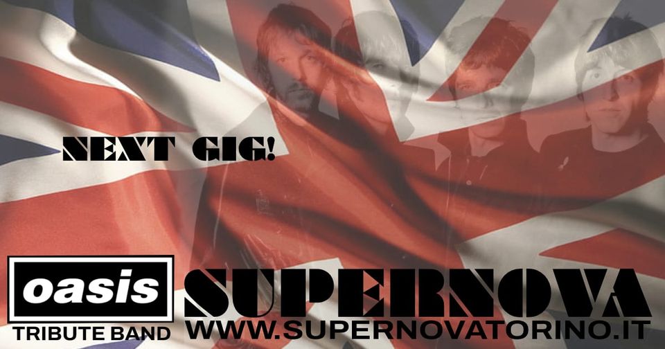 Evento Supernova – Oasis Tribute Band live at Otherside Rock Pub Locandina Supernova – Oasis Tribute Band live at Otherside Rock Pub - sabato 29 marzo ore 22:00 - 00:00