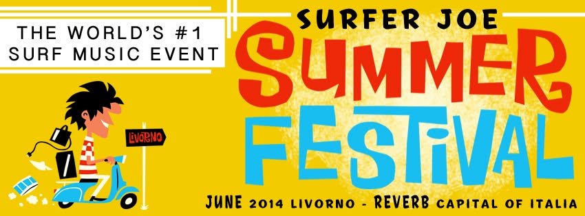 Evento Surfer Joe Summer Festival 2014 Locandina Surfer Joe Summer Festival 2014 - da venerdì 20 giugno - domenica 22 giugno 2014 ore 18:00 ore 00:00