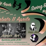 Immagine evento SWING & ROLL party night a Nova Milanese No photo description available.