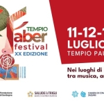 Immagine evento Tempio Faber Festival 2025 a Tempio Pausania No photo description available.